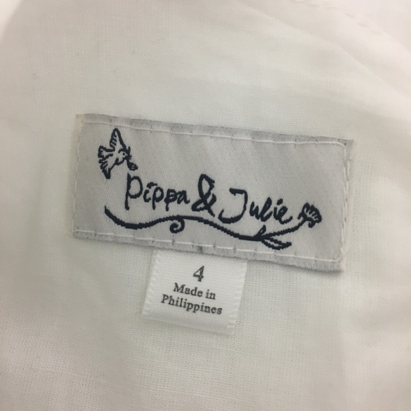 white cotton dress for girls - Picture 10 of 10